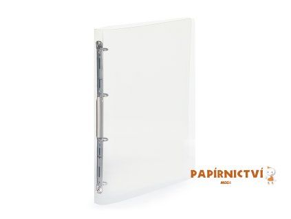 Pořadač PP A4 4kr. Lines čirá 2-141