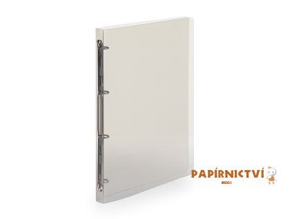 Pořadač PP A4 4kr. Lines kouřová 2-149