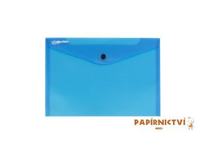 Psaníčko s drukem A4 eCollection modrá 2-617