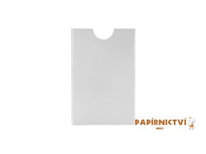 Průhledný obal 62 x 91 mm kreditní karta, 120mic. 2-014