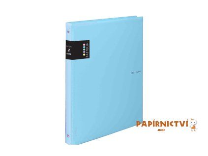 KARIS A4 plast PASTELINI modrý 5-289