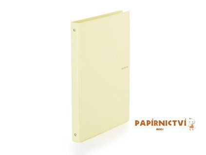 KARIS A4 plast PASTELINI žlutý 5-292