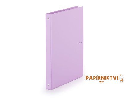 KARIS A4 plast PASTELINI fialový 5-293
