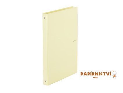KARIS A5 plast PASTELINI žlutý 5-297