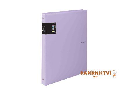 KARIS A5 plast PASTELINI fialový 5-298
