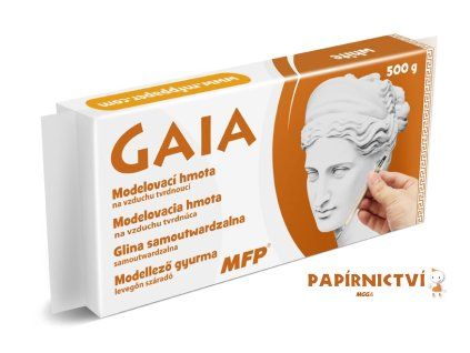 Modelovací hmota GAIA 500g bílá 5300980