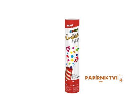 Konfety vystřelovací 38cm papír - vzduch 1042012