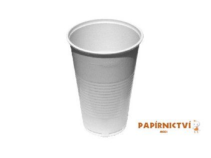 Kelímky 0,5PP /50ks bílý