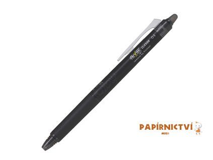 Gelový roller Pilot FriXion Point Clicker 05 černá