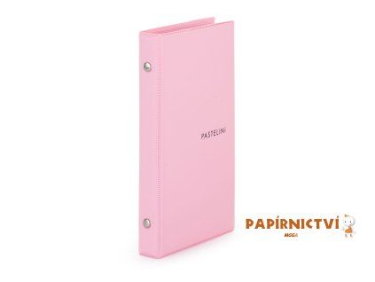 KARIS A6 plast PASTELINI růžový 5-28720