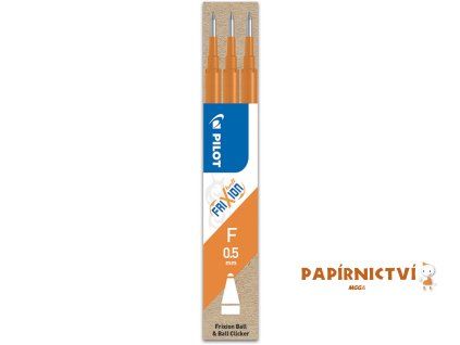 Náplň FriXion Ball 0,5 - Sada 3ks - oranžová
