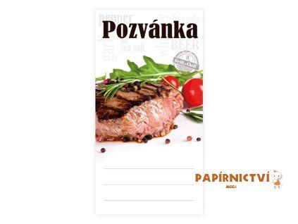 Pozvánka P016 (10ks) (190x100mm) 1240821