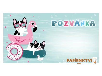 Pozvánka P019 (10ks) (190x100mm) 1240861