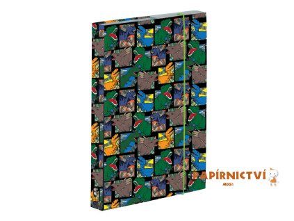 Box na sešity A4 Jumbo Premium Dinosaurus 8-73523