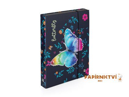 Box na sešity A4 Jumbo Motýl 2 5-78223