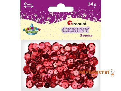 Flitry, 9mm/14g, červené