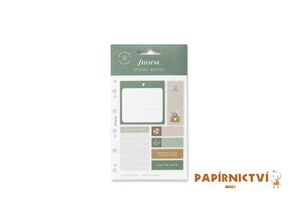 Filofax náplň Multi, lepící bločky Eco Essentials osobní/A5