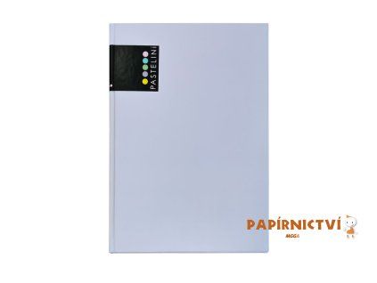 Záznamní kniha A4 PASTELINI fialová lamino mat 7-124