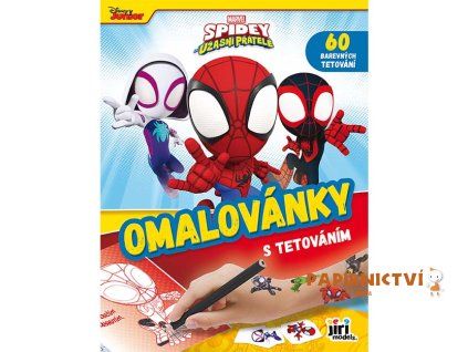 0006765 omalovanky s tetovanim spidey