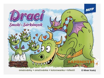 Omalovánky MFP Draci 5301184