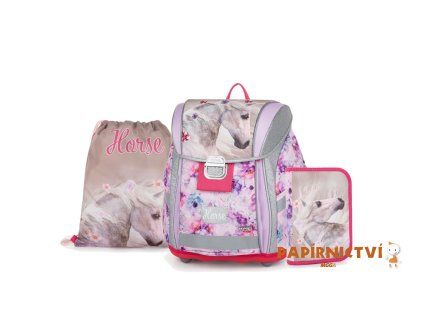 Školní set 3ks PREMIUM LIGHT Kůň romantic 0-13724