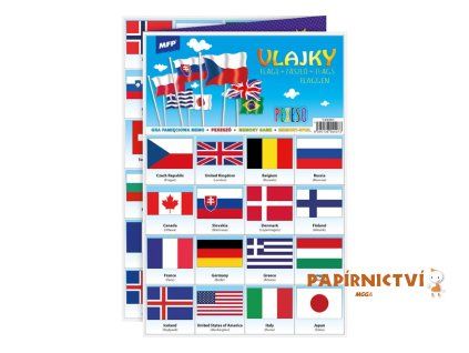 Pexeso MFP 3xA4 vlajky 5300901