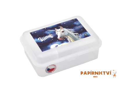 Box na svačinu s přihrádkou Unicorn 1 7-96924