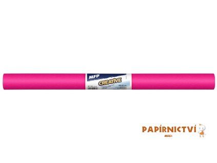 Krepový papír role 50x200cm malinový 5811343
