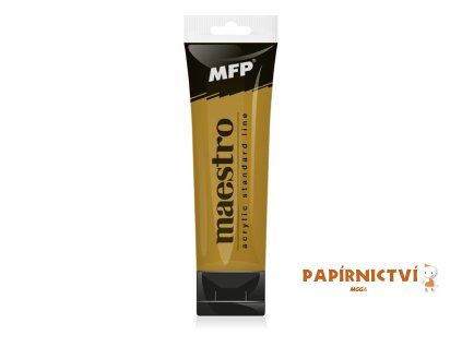 Akrylová barva MFP Maestro 75ml - metallic gold 6300653
