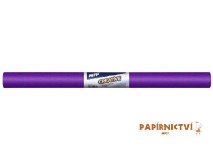 Krepový papír role 50x200cm fialový 5811361