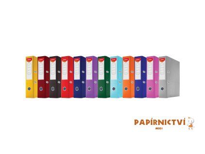 NOKI Pořadač A4-PP 8cm tmavě modrý