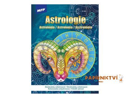 Omalovánky antistresové Astrologie 210x290mm/32s