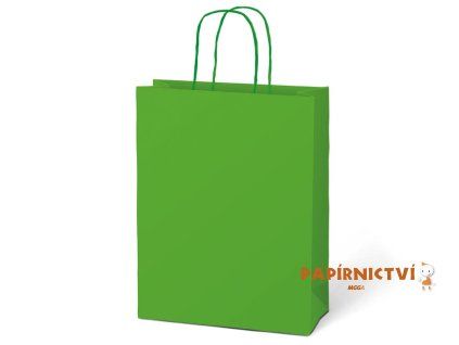 Taška MFP dárková T 4 kraft 180x230x100 zelená