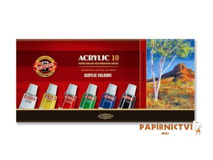 Souprava barvy 162703/10 akrylové 16ml 016270300000