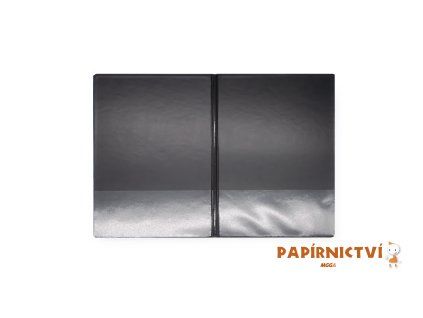 Sloha A4 SPORO spodní kapsa plast - černá 5-413X