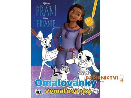 Omalovánky A4 Přání