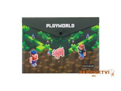 Psaníčko s drukem A4 s tiskem Playworld 8-96225