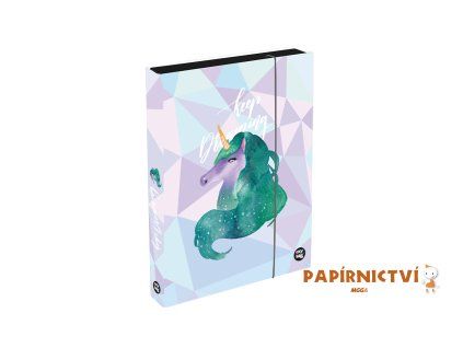 Box na sešity A4 Jumbo OXY Sherpy Unicorn 9-97324