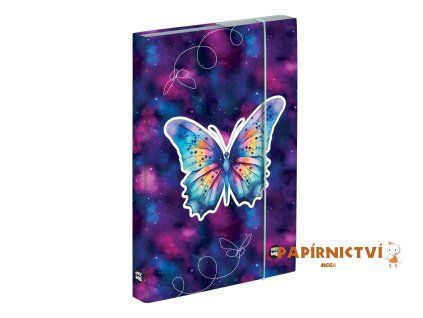 Box na sešity A4 Motýl 3-75625
