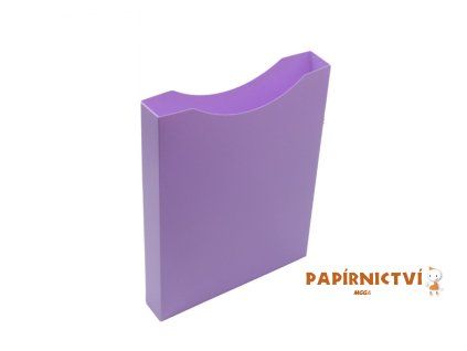 Box na sešity A4 PP PASTELINI fialová 2-745