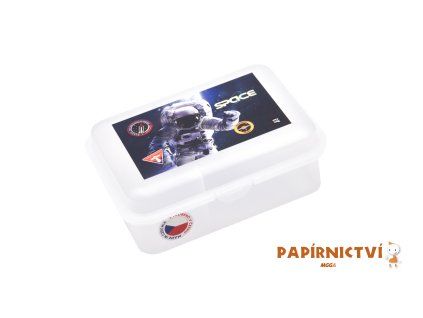 Box na svačinu s přihrádkou Space 9-37624