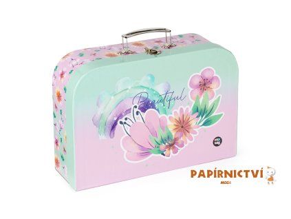 Kufřík lamino 34 cm Flowers 6-08225