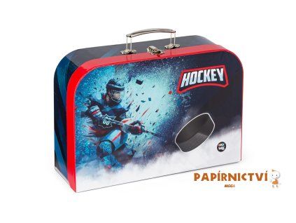 Kufřík lamino 34 cm Hokej 6-08425