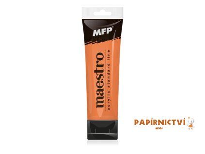 Akrylová barva MFP Maestro 75ml - apricot orange 6300646