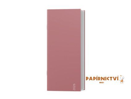 Měsíční diář - Božka - Color - Starorůžová BMB9-4-26