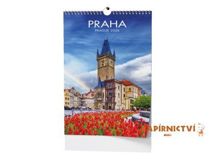 Nástěnný kalendář - Praha - A3 BNK1-26