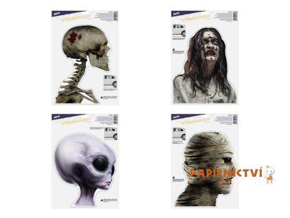Okenní fólie halloween WDH-610 30x42cm 1042047