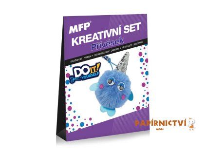Kreativní set - přívěsek modrý 1042129