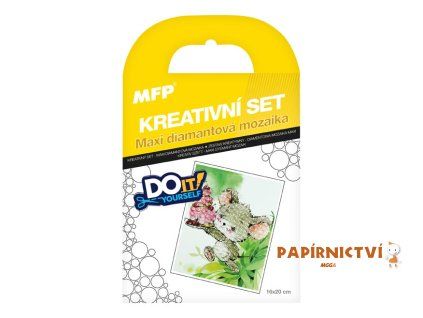 Kreativní set - maxi diamantová mozaika myška 1042139