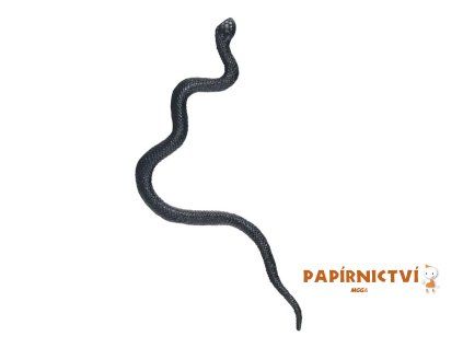 Had plast 18cm 12ks černý 1042555